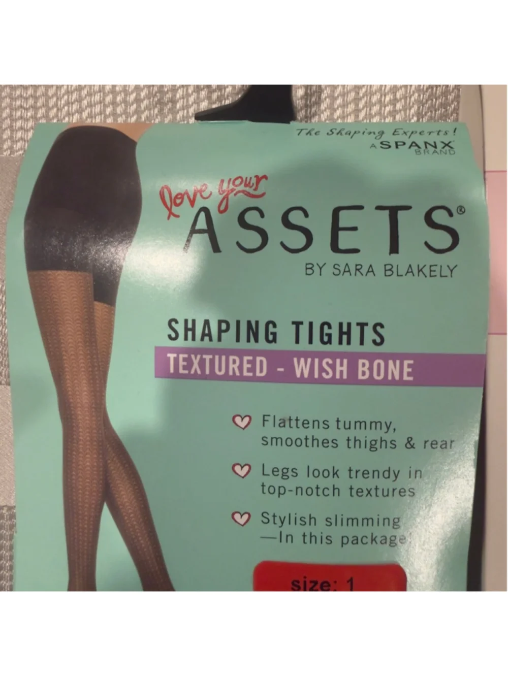 Lot of 2 Women's ASSETS by Sara Blakely Shaping Tights
